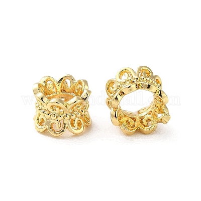 Латунные бусины KK-P256-07G-1