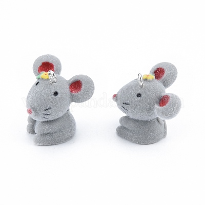 Подвески из непрозрачной смолы X-RESI-T053-01-1