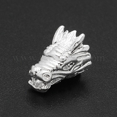 Дракон глава сплава бусины PALLOY-O059-M-1