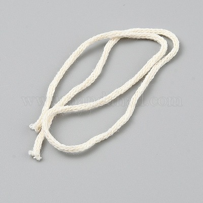 40 м полый хлопковый плетеный шнур OCOR-WH0100-43A-1