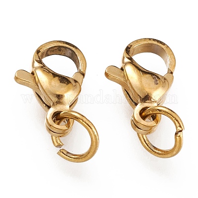 Ионное покрытие (ip) застежки-лобстеры из нержавеющей стали 304 STAS-G240-01B-G-1