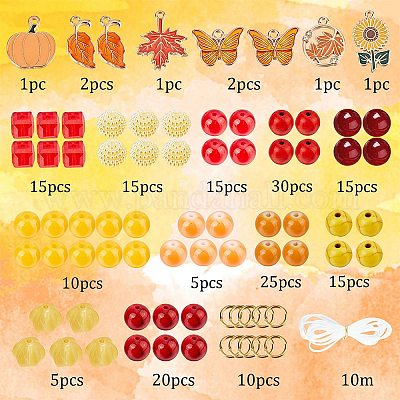 Набор для изготовления браслета на день благодарения DIY-SC0021-86-1