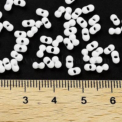 Выпечка краска стеклянные бусины SEED-A033-04M-1