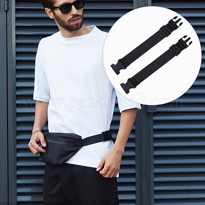 2 шт. нейлоновый и пластиковый удлинительный ремень для использования на открытом воздухе AJEW-FH0006-05-1