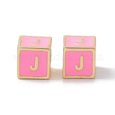 Стойки покрытие латунь эмаль бисер KK-B060-04G-05J-1