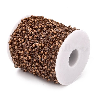 Латунные плоские овальные кабельные цепи CHC018Y-R-1