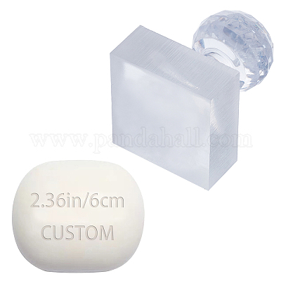 Timbro Per Ceramica Personalizzato ATIJAA - Testa In Ottone Con Manico Staccabile, Per Vasai, Sapone Fai Da Te E Biscotti - Foto 10