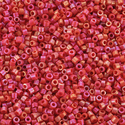 Цилиндрические бусины из матового стекла SEED-S047-O-003-1