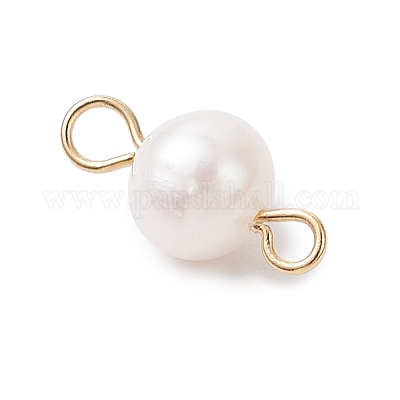 Натуральные пресноводные культивированные жемчужины круглые звенья PALLOY-JF04219-02-1