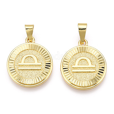 Pendentifs en laiton&nbsp;KK-T070-01G-03-1