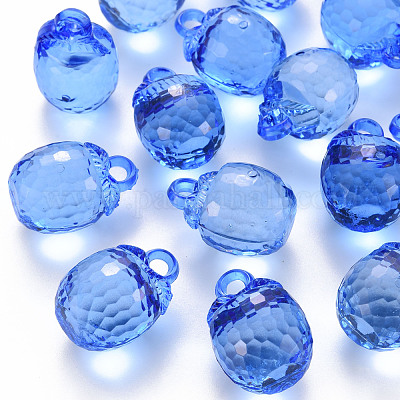 Осенняя тема прозрачные акриловые подвески TACR-T024-04B-940-1