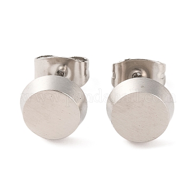 Серьги-гвоздики из нержавеющей стали 304 STAS-B070-08P-1