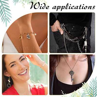 600 шт. 2-х цветные разъемные кольца из нержавеющей стали 304 STAS-ME0002-58-1