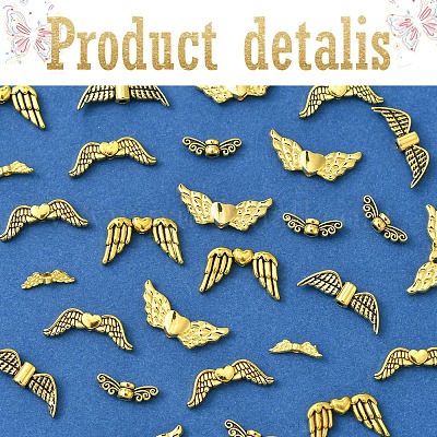 105 шт. бусины из сплава в тибетском стиле TIBEB-FS0001-09-1