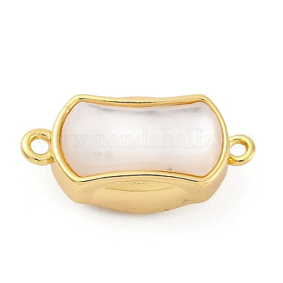 Прямоугольные латунные застежки-коробочки KK-P291-48G-02-1