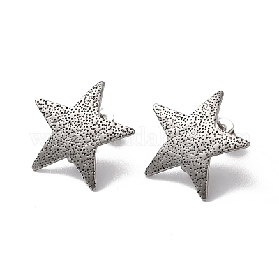 Фурнитура для сережек-гвоздиков из нержавеющей стали марки 304 STAS-M314-02B-P-1