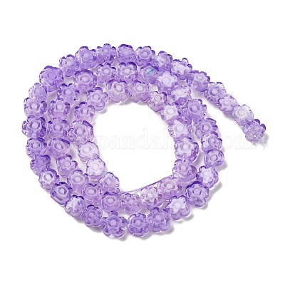 Ручной работы millefiori стеклянные бусины нитки LAMP-G164-01A-1