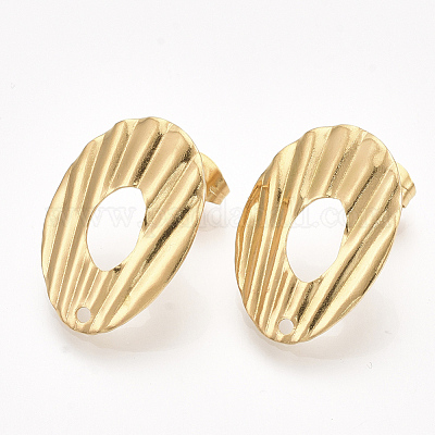 Фурнитура для сережек-гвоздиков из нержавеющей стали 304 STAS-S079-47A-1