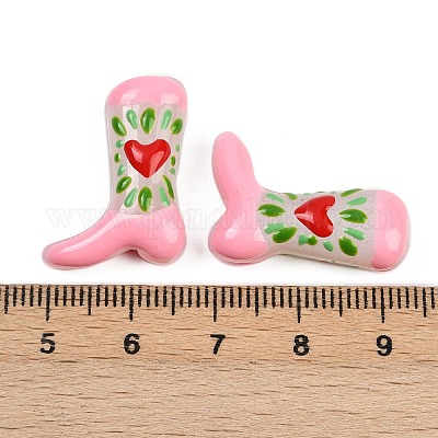 Бусины из стеклянной эмали LAMP-C020-02D-1