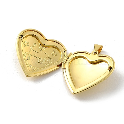 Подвески латуни медальон KK-C092-25G-12-1