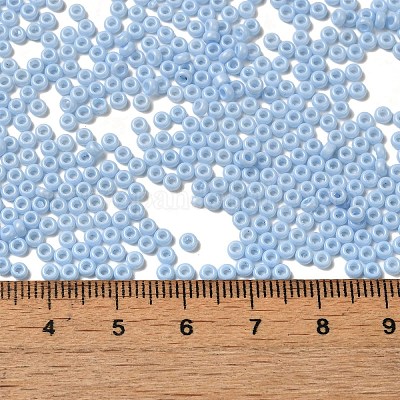 Выпечка краска стеклянные бусины SEED-P006-03A-21-1