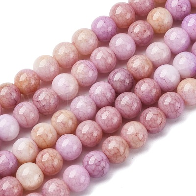 Непрозрачное стекло бисер нитей GLAA-T031-01O-10-1