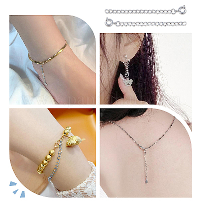 20 шт. удлинитель цепи из нержавеющей стали 304 STAS-DC0013-97-1