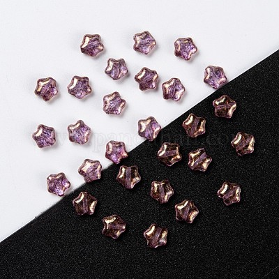 Чешские Бусины GLAA-L025-E09-1