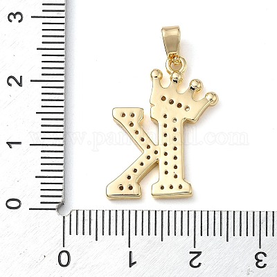 Стойки обшивки латунь микро проложить Циркон подвеску KK-D535-01K-RS-1