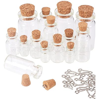 Стеклянные бутылки стеклянные фляги AJEW-PH0015-05-1