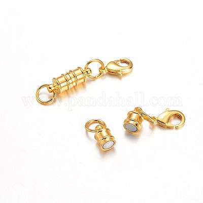 Экологичные латунные магнитные застежки-колонны KK-I603-05G-1