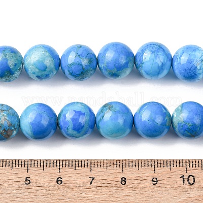 Природные Говлит бисер нитей&nbsp;G-H343-D06-12mm-B-1