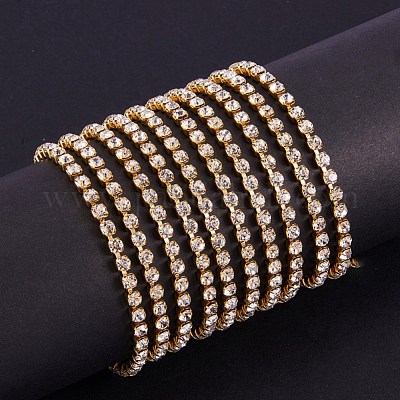 Цепочки из стразов CHC-T001-SS16-01C-1