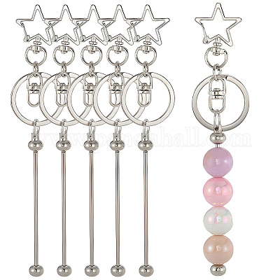 10 шт. застежки для брелка из сплава KEYC-SC0001-79A-1