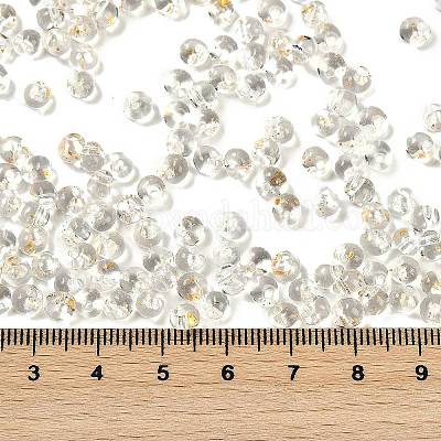 6/0 стеклянный бисер с бахромой из аэрозольной краски SEED-H003-11B-1