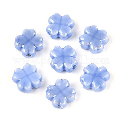 Фарфоровые бусины ручной работы PORC-Z001-01N-01-1