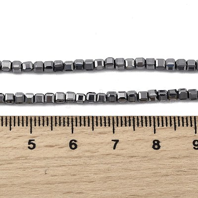 Нити из синтетических терагерцовых каменных бусин G-H327-L03-01-1