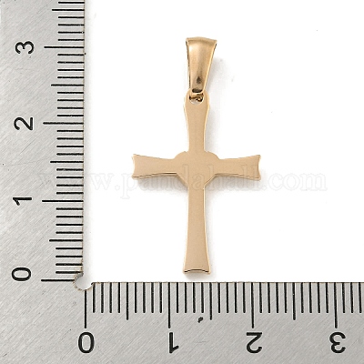 Подвески из нержавеющей стали 304 с ионным покрытием (IP) и кубическим цирконием STAS-C102-05RG-1