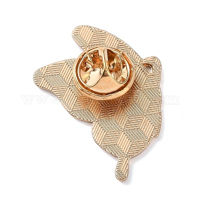 Эмалевые булавки в виде бабочек и цветов JEWB-I054-02KCG-02-1