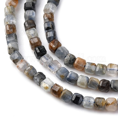 Натуральный кианитовые бисер пряди G-RM2025-C02-A-1