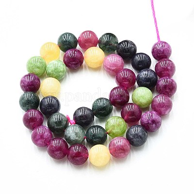 Природного кварца нитей бисера G-N355-10mm-35-1