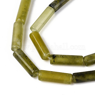 Природного нефрита Xiuyan бисер нитей G-T141-73-1