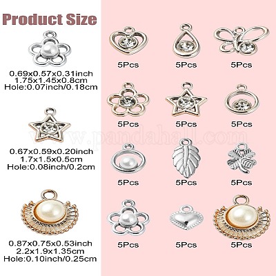 12 стиль подвесок из АБС-пластика и пластика ccb KY-YW0001-67-1