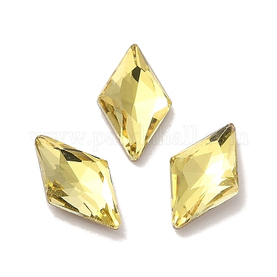 Cabochons de strass en verre&nbsp;RGLA-P037-05B-D-1