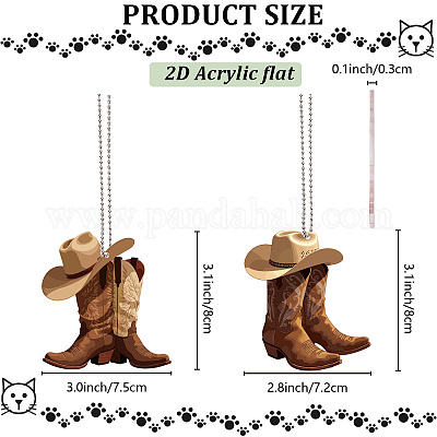 Акриловые подвески&nbsp;DIY-WH20085-003-1