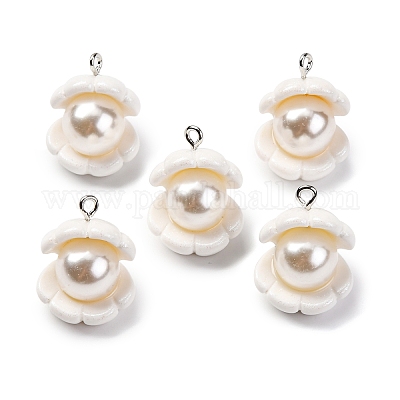 Подвески из непрозрачной смолы RESI-P043-01P-07-1