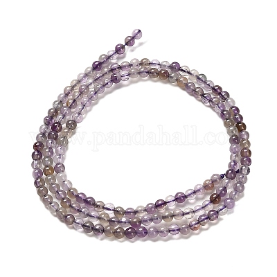 Природный аметист нитей бисера G-RM2025-37-2mm-1