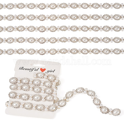 Железные цепочки для чашек с цветочным узором и стразами FIND-TAC0007-17D-1