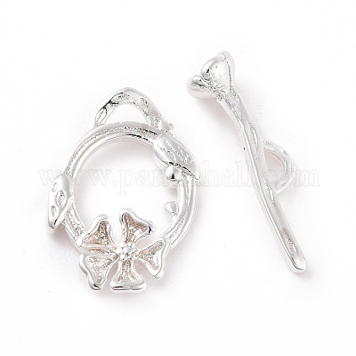 Экологически чистые латунные застежки-тоглы KK-D082-20S-1