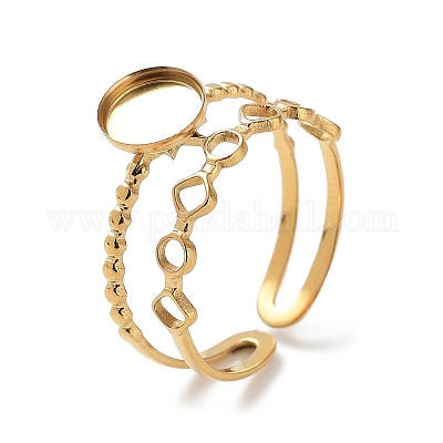 Компоненты открытого кольца манжеты из нержавеющей стали 304 STAS-F301-18G-1